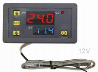 Регулятор температуры термостат -60 до 500 K тип термопары 12VDC