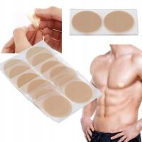 NAKLEJKI NA SUTKI BRODAWKI BIUST PLASTRY OSŁONKI*80SZT SPORTOWE MĘSKI