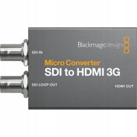 Micro Converter Blackmagic SDI to HDMI 3G bez zasi