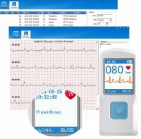 Mobilny Aparat Holter EKG PM10 POLSKIE MENU i SOFTWARE Szybka diagnoza