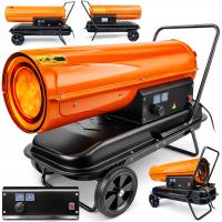 NAGRZEWNICA OLEJOWA 65 KW SPALINOWA DMUCHAWA + TERMOSTAT LCD GRZEJNIK PIEC