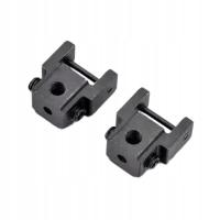 2-częściowy zacisk brzeszczotu do wyrzynarki Łatwy w montażu Metalowy, wytrzymały stalowy