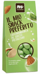Migdały w polewie pistacjowej Matrix Il Mio al gusto Pistacchio 150g