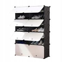 Модульный шкаф, Шкаф для обуви, полки, органайзер, гардеробная, 16 уровней
