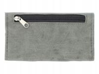 Etui na Tytoń w Jednolitym Kolorze bez Wzorów Portfel jasny Szary