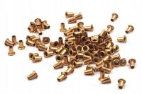 PRZELOTKI do ramek pszczelich do drutu w ramkach 500 sztuk MOSIĘŻNE