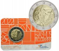 Holandia 2 euro 2022 Coincard - Erasmus