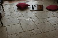 Травертиновая плитка Light Premium забитые края-полный комплект