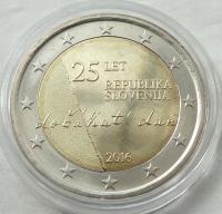 SŁOWENIA - 2 EURO - 2016 - Niepodległość