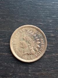 USA, 1 cent 1864 Indianin (T169)