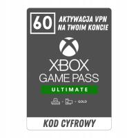 SUBSKRYPCJA XBOX GAME PASS ULTIMATE 2 MIESIĄCE / 60 DNI KOD NA TWOIM KONCIE