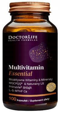 Doctor Life Mutlivitamin Essential PQQ Lit 100kap. Витамин долголетия