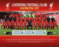 FC Liverpool Drużyna Zdjęcie 16/17 plakat 50x40