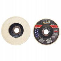 Tarcza filcowa polerki wełniany krążek pad filc do szlifierki kątowej 125