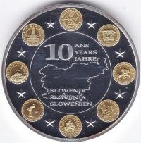 10-cio lecie euro - SLOVENIA