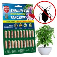 SANIUM PIN 2in1 инсектицидные удобрения палочки для еды 20шт. СРЕДСТВО ОТ ТЛИ ЩИТОВКИ