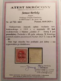 KRAKOWSKIE Fi 35 B1 ** cienkie 