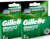 GILLETTE MACH3 Sensitive ORYGINAŁ / 4szt.