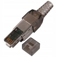 Cat 8 кабель Ethernet обжимной разъем