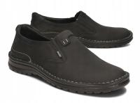 МОКАСИНЫ МУЖСКАЯ ОБУВЬ КОЖА 270 / CZN ЧЕРНЫЙ