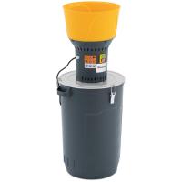 ДРОБЕСТРУЙНАЯ МАШИНА ДЛЯ ЗЕРЕН ИЗ НЕРЖАВЕЮЩЕЙ СТАЛИ, ЕМКОСТЬ 60 Л, ЭЛЕКТРИЧЕСКАЯ МЕЛЬНИЦА