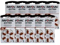 60 x батарейки для слуховых аппаратов Rayovac 312
