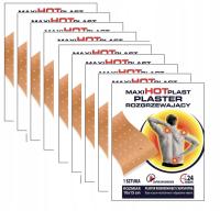 MaxiPlast plaster intensywnie rozgrzewający z kapsaicyną 10 x 15 cm