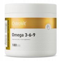 OstroVit Omega 3-6-9 180 caps жирные кислоты рыбий жир витамин Е