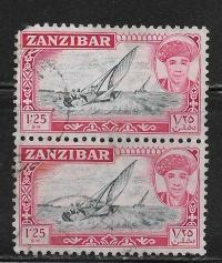 Zanzibar, Mi: TZ-ZB 250, 1961 rok, parka