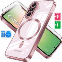 Чехол MAGSAFE из закаленного стекла для SAMSUNG GALAXY A36 A56 5G / премиум качество