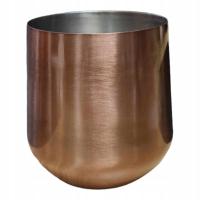 Kubki ze stali nierdzewnej w kolorze różowego złota 500 ml