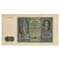 Generalna Gubernia - Bank Emisyjny - 50 zł - 1941 r ser. A