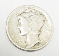 USA 10 centów dime 1937 Mercury
