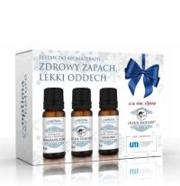 Optima Zestaw 3 olejków Zdrowy Zapach Lekki Oddech