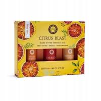 Zestaw olejków eterycznych Citrus Blast - 100% naturalne 15ml