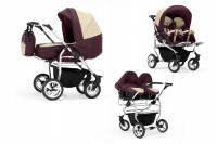 DUET HAVANA BLIŹNIAK SKRĘTNE KOŁA 2w1- PROMOCJA NA 3 KOLORY!!!