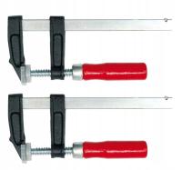 2 струбцины столярные 200 x 50 мм струбцина набор 2 шт