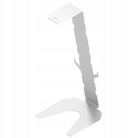 Металлическая стойка вешалка держатель крюк штатив для наушников для стола белый
