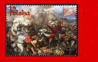 4338 znaczek z bloku 226 (195) cz** 2010 600-lecie Bitwy pod Grunwaldem LUX