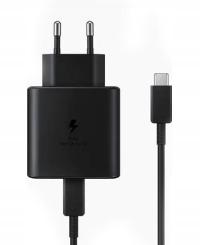 SZYBKA ŁADOWARKA SIECIOWA 45W DO SAMSUNG + KABEL USB-C 1M SZYBKIE ŁADOWANIE