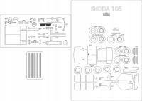 Skoda 105-скелет детали протекторы Answer 1/25