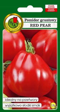 Красный грушевый помидор 0,5 г самый сладкий, мало семян, мясистый ствол