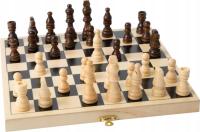 Детские игрушки 6 настольная игра шахматы Legler деревянный ящик