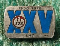 ODZNAKA SZS SZKOLNY ZWIĄZEK SPORTOWY XXV-LECIE 1953-1978