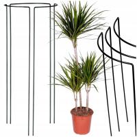 МЕТАЛЛИЧЕСКАЯ ОПОРА ДЛЯ ЦВЕТОЧНЫХ САДОВЫХ РАСТЕНИЙ ТРЕХСЕКЦИОННЫЙ ПОЛЬСКИЙ ПРОДУКТ