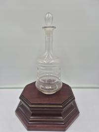 Karafka kryształowa antyk Francja