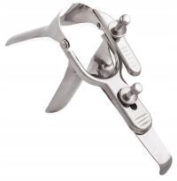 Металлический РАСШИРИТЕЛЬ ГИНЕКОЛОГИЧЕСКИЙ С ТОРМОЗОМ