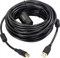 Kabel USB 2.0 A-B aktywny 10m