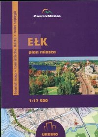 Ełk Plan miasta