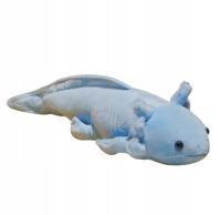 zabawka MASKOTKA Śliczna aksolotl salamandra 23 cm pluszowy niebieski